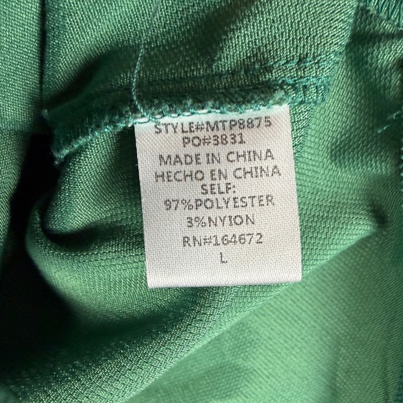 &merci Mens Emerald Green Corduroy Button Down Utility Shirt Large MTP8875 - Picture 8 of 9